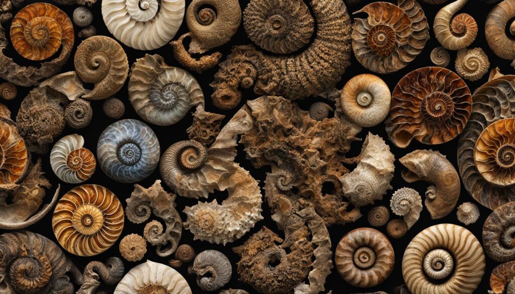 Tipos de Ammonites